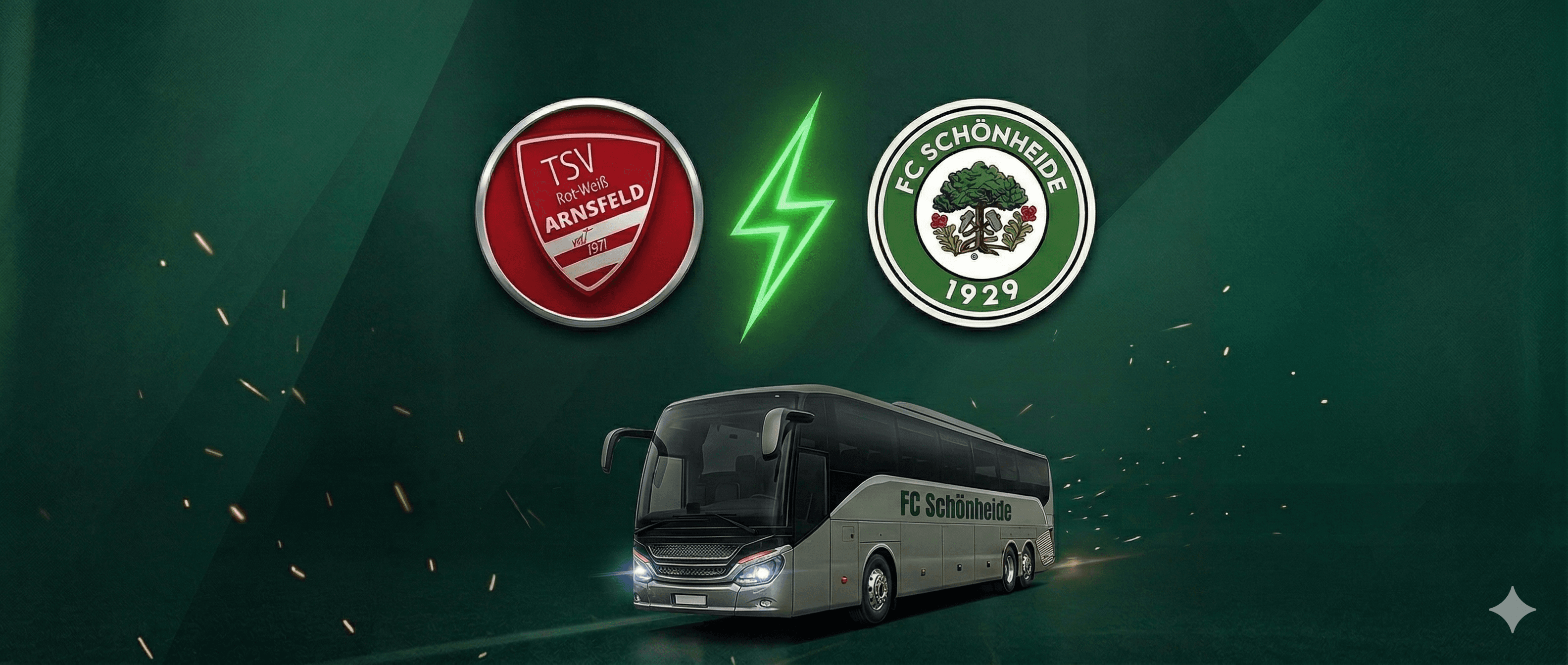 Mit dem Bus zum Viertelfinale